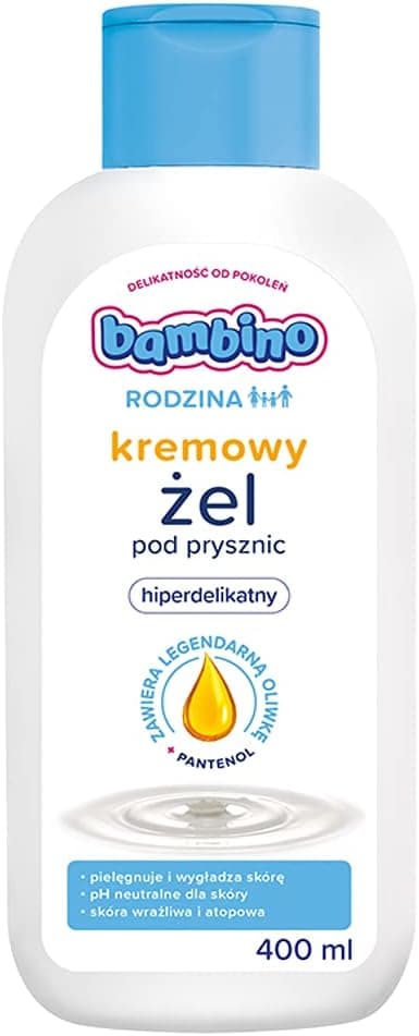 Bambino Family Hypoallergenic Shower And Bath Soap 400ml