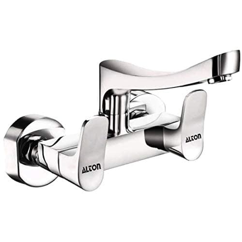 ALTON ARA19060 Brass Sink Mixer with Swivel Spout, Chrome Finish