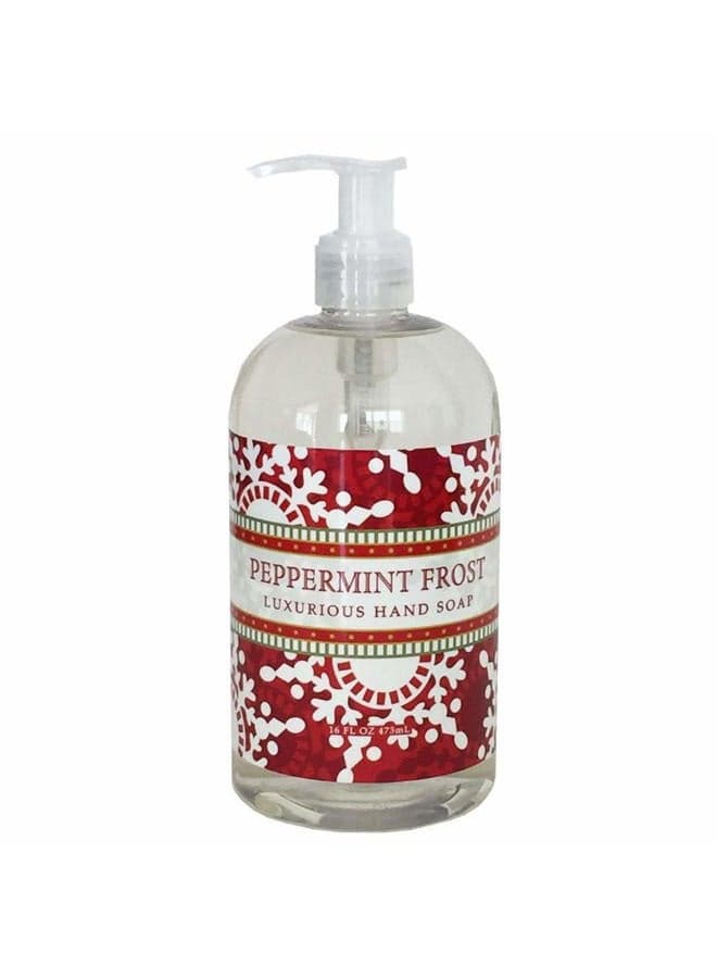 Holiday Collection: Peppermint Frost 16oz Hand Soap