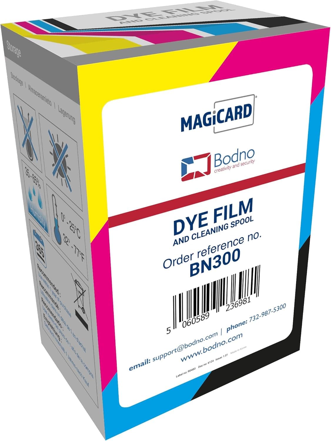 Magicard D BN300 Color Ribbon YMCKO 300 Prints