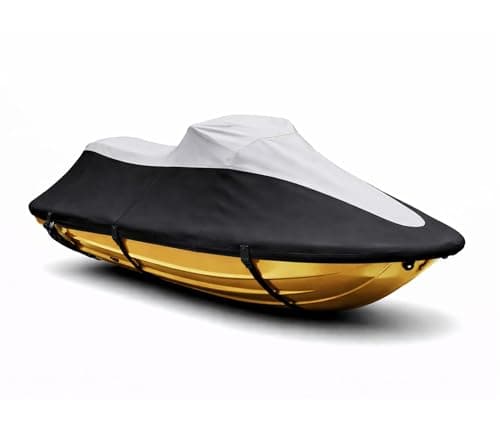 Jet Ski Cover for Yamaha FX Cruiser 20022010 Wave Runner 600D Solution DyedFade Resistant Trailerable Waterproof PWC Jetski Covers