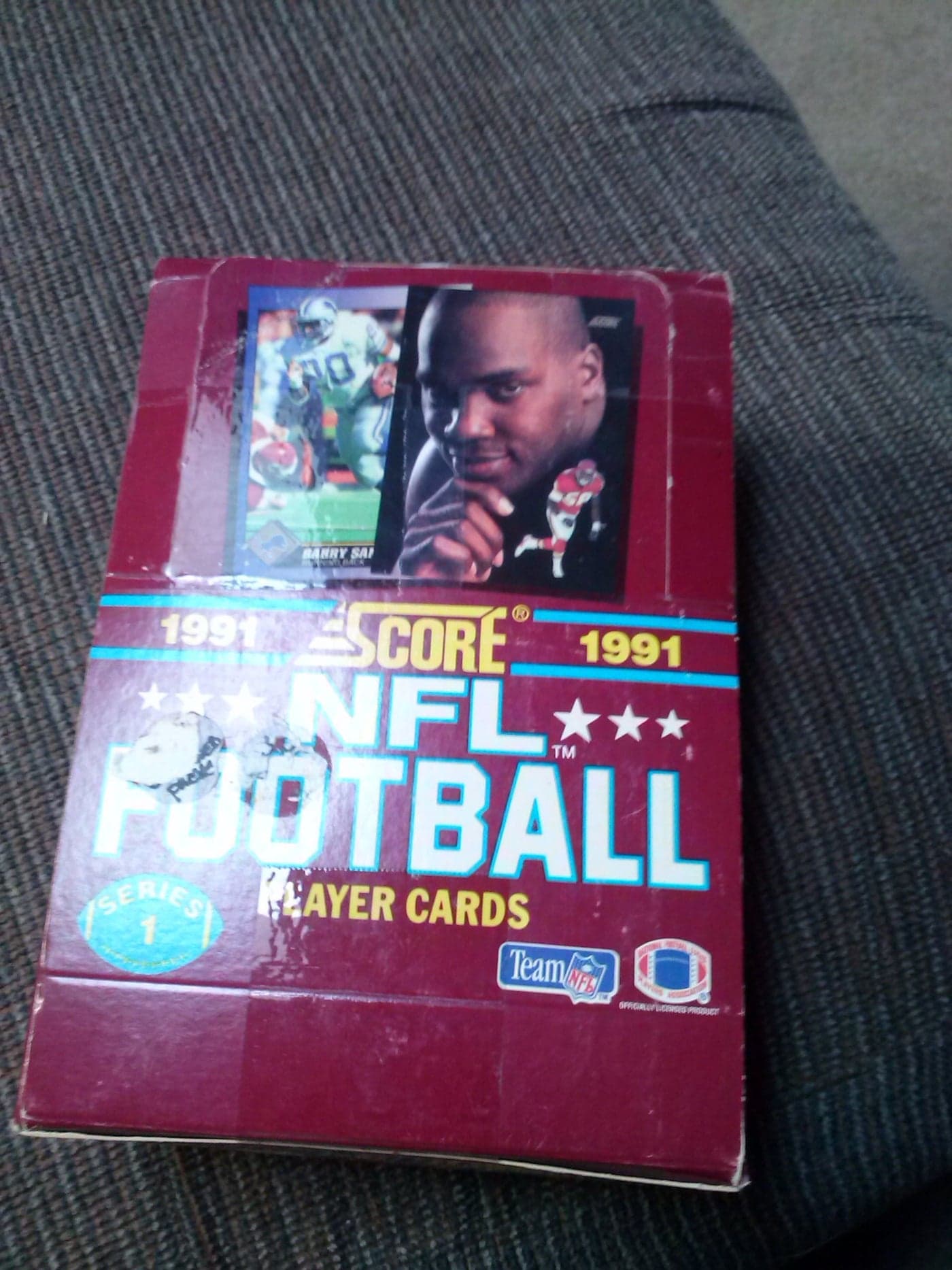 Score 1991 Football NFL Player Cards Series 1 Pack
