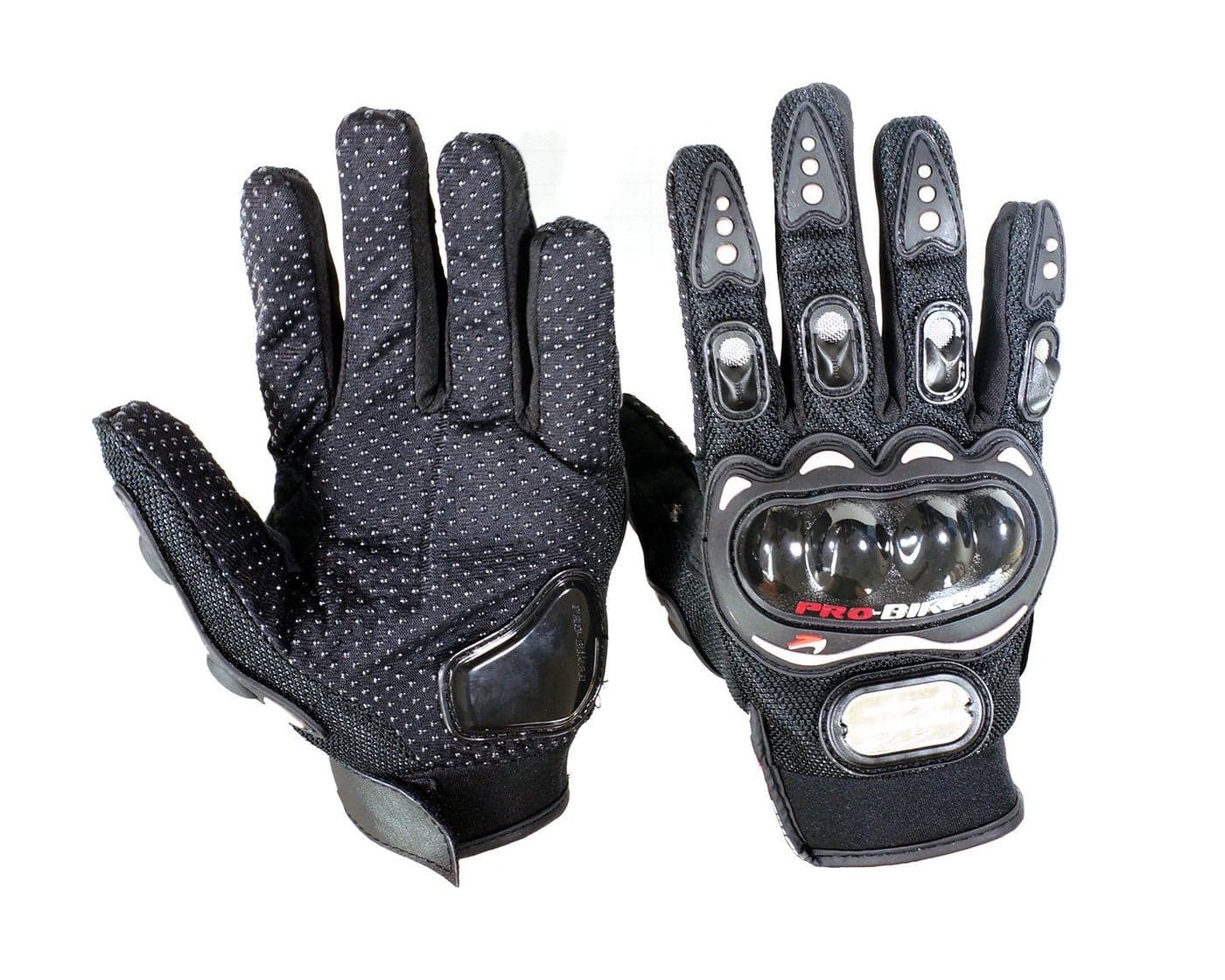 AOW ATTRACTIVE OFFER WORLD PROBIKER FULL FINGERED GLOVES, BLACK (XXL SIZE)