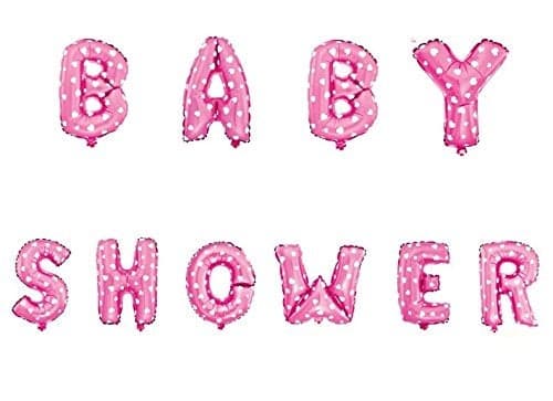 HK balloons Baby Shower Letters Foil Toy Balloons Baby Shower Decoration Balloons