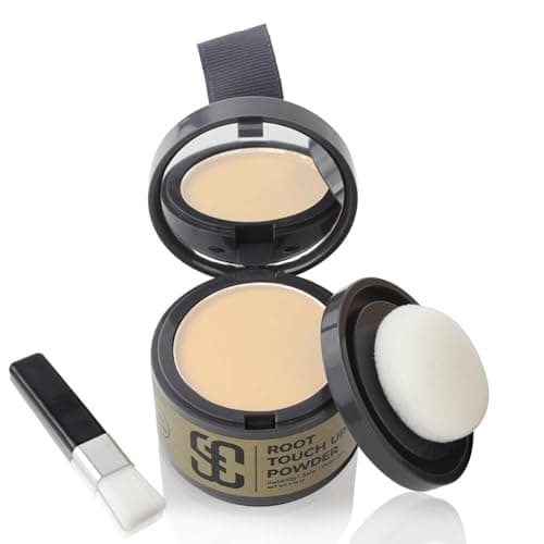SOVONCARE Hairline Powder Root Touch Up Gray Hair Concealer for Men and Women Instantly Covers Thinning Hair and Bald Spots NaturalLooking Coverage Light Blonde