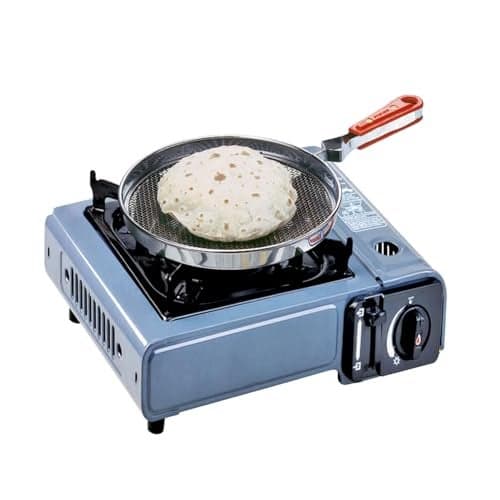 SQUARO ONLINE STORE pulka grill for gas stove, Papad jali for kitchen cooking, roaster, roti grill, brinjal roaster, mesh griller Gas Grill (P-Grill-No-7)