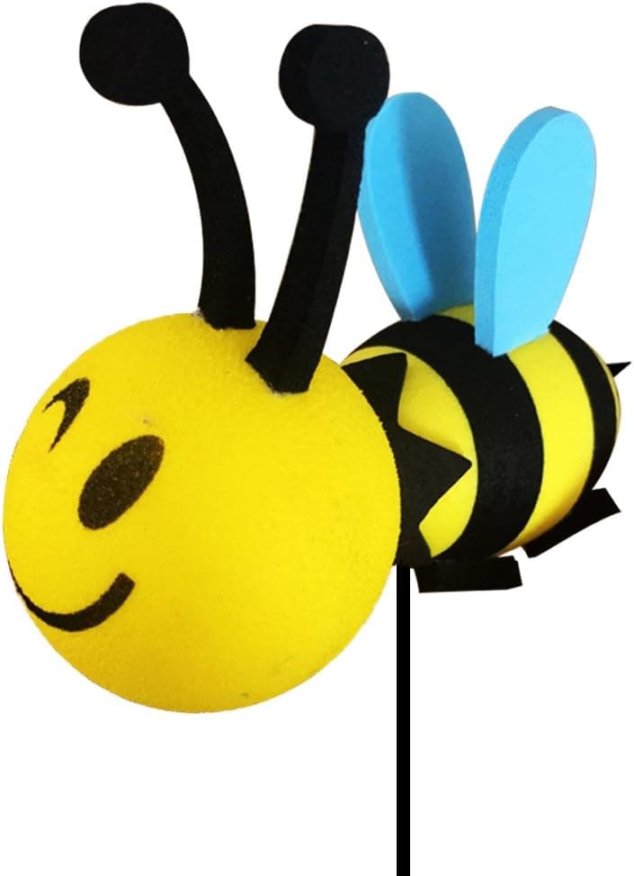 YGMONER Happy Bee Car Antenna Topper