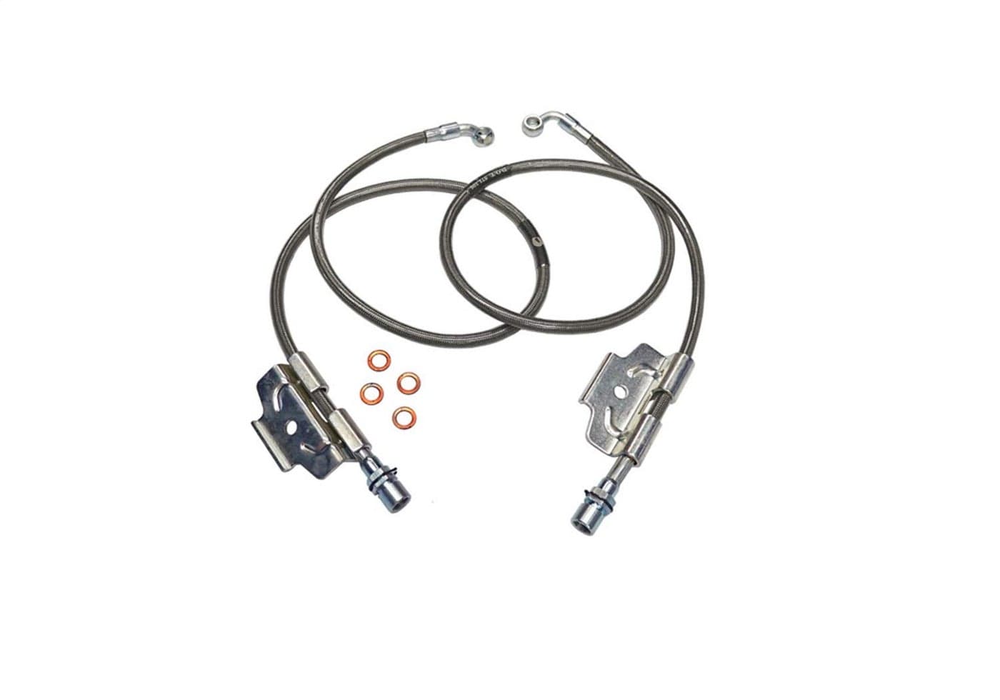 RealTruck SUPERLIFT SUSPENSION Brake Hose Kit for RAM 2500/3500 | Front Bullet Proof Pair of Brake Hoses | 91600 | Fits 2003-2013 Dodge RAM 2500 / 3500 with 4-6" Lift Kit