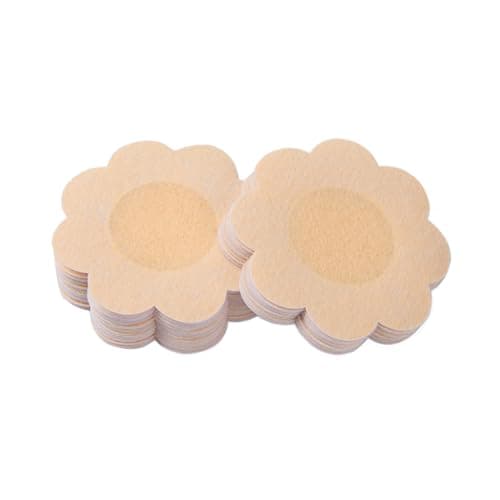 Sarnxgr 60 Pcs Disposable Nipple Covers,Nipple Covers for Women,Upgrade ultra-thin invisible nipple patches and breast pads,Pasties, Petals Nipple Covers