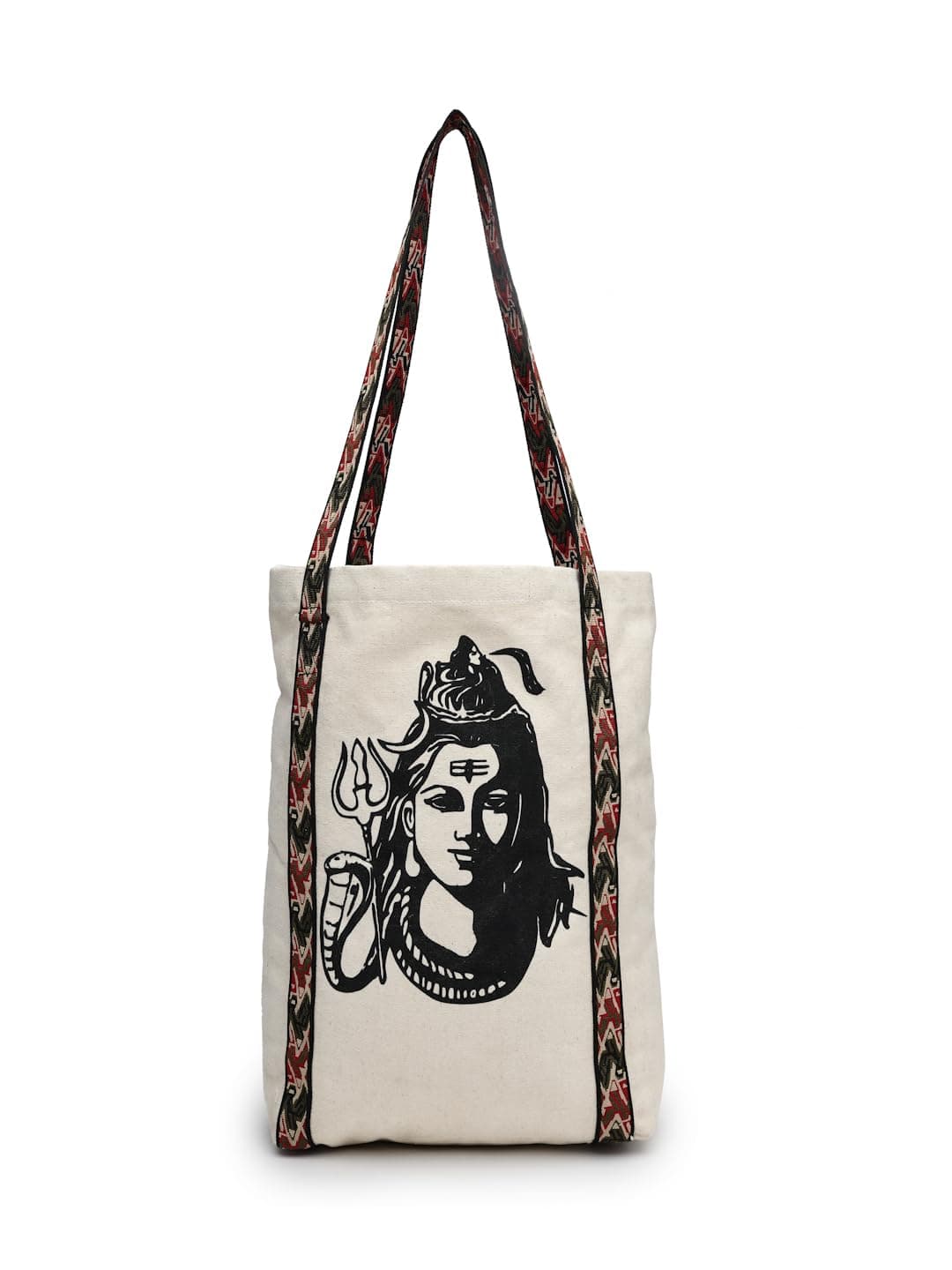 ASIAN Mahadev Bhakti Bag | Cotton Tote for Sawan, Shivratri, and Pilgrimage