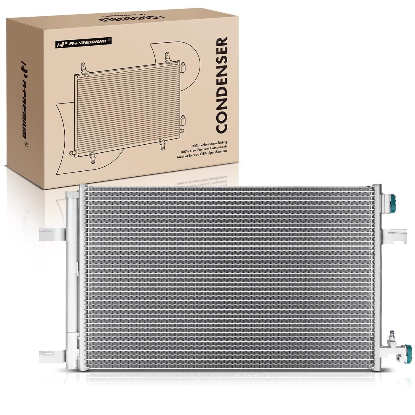 APremium Air Conditioning AC Condenser Compatible with 20132015 Chevrolet Malibu 20142020 Impala 20102015 Cruze Selected Cadillac Buick Models Replace 13267649