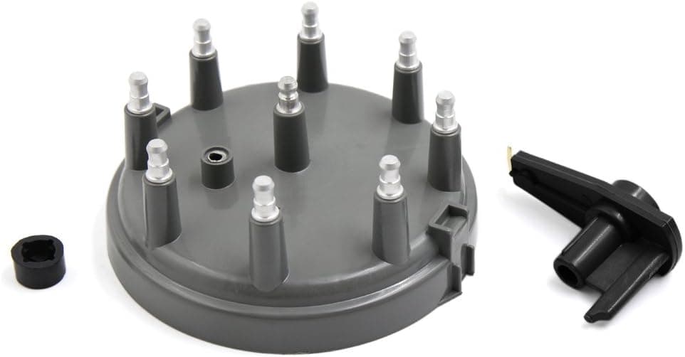 uxcell Car Ignition Distributor Cap and Rotor Kit Replacement DC 12V