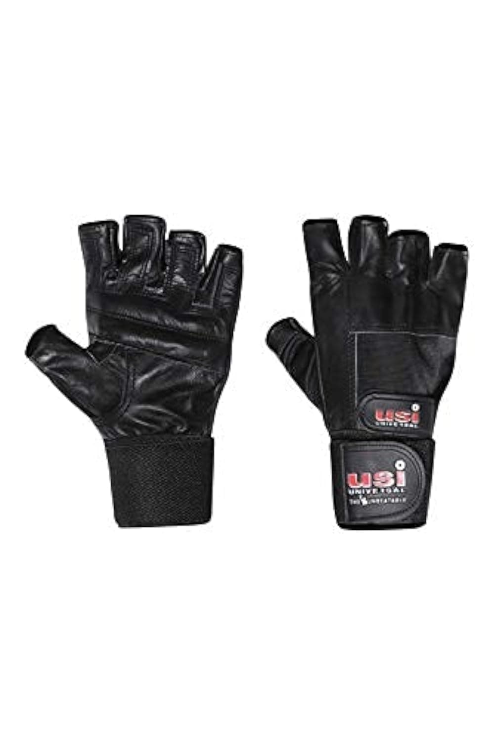 USI UNIVERSAL Weight Lifting Gloves Gym Workout Gloves Gym Accessories Fitness Weight Lifting Gloves Fitness Gym Wrist Support Heavy Lifting Gloves Fitness Gloves (XL)