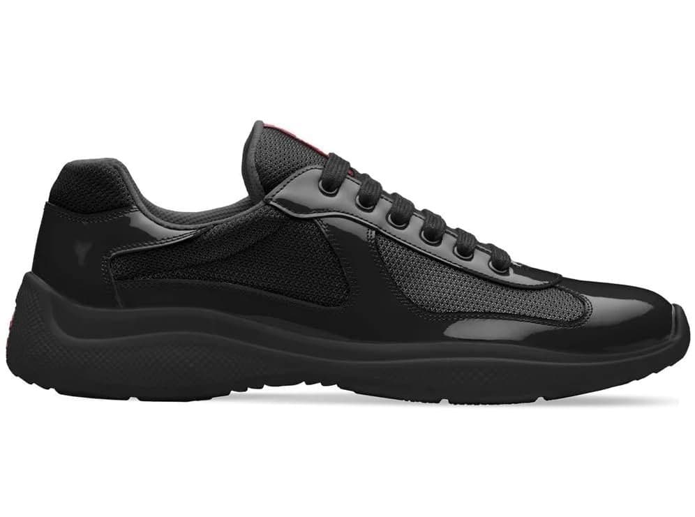 Replacement Shoelaces for Prada Sneakers (Black, 130cm)