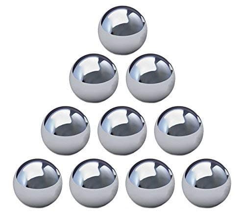 Ten 1" Inch Chrome Steel Bearing Balls G25