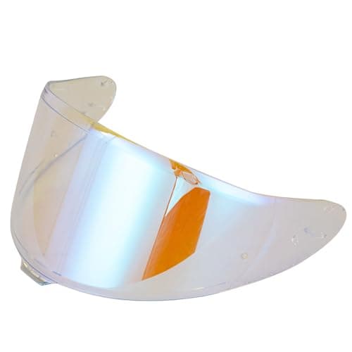 Soman RF-1400 RF 1400 Visors Shield Replacement, CWR-F2 Visor Face Shield Compatible With RF-1400 CWR-F2 Z8 NXR2 UV Protection (Transparent Revo Blue)