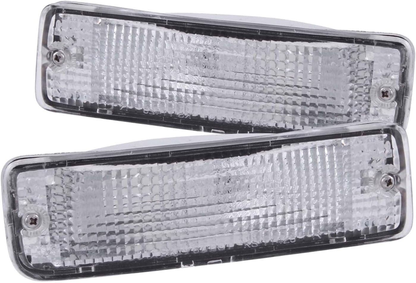 Anzo USA Bumper Light Assembly with Amber Reflectors