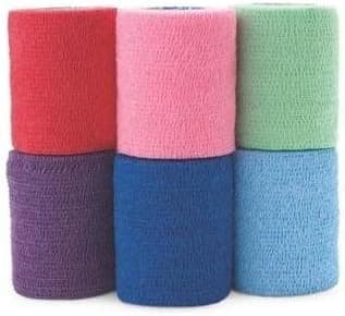 Coflex Elastic Bandage 2 Assorted Colors 6 Per Bag By Andover Coated Products