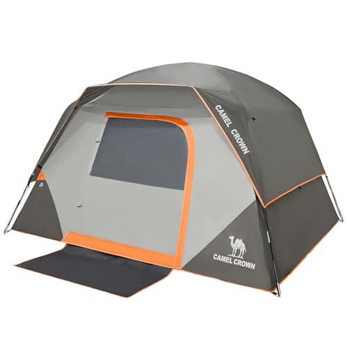 CAMEL CROWN Tents for Camping 8 Person Waterproof Quick Setup Folding Outdoor Backpacking Tents 8 People Family Hiking