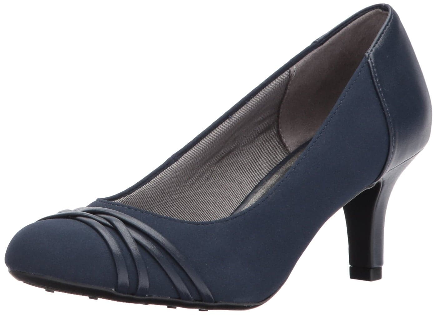 LifeStride Womens Pascal Dress Pump lux Navy 7 W US