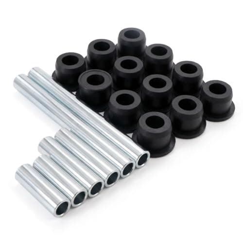 Tektall Front End Bushing Control Arm Bushing Sleeve Repair Kit for Club Car Precedent 2004-up Golf Cart, # 102288101 1029562-01 102287701 1102287601