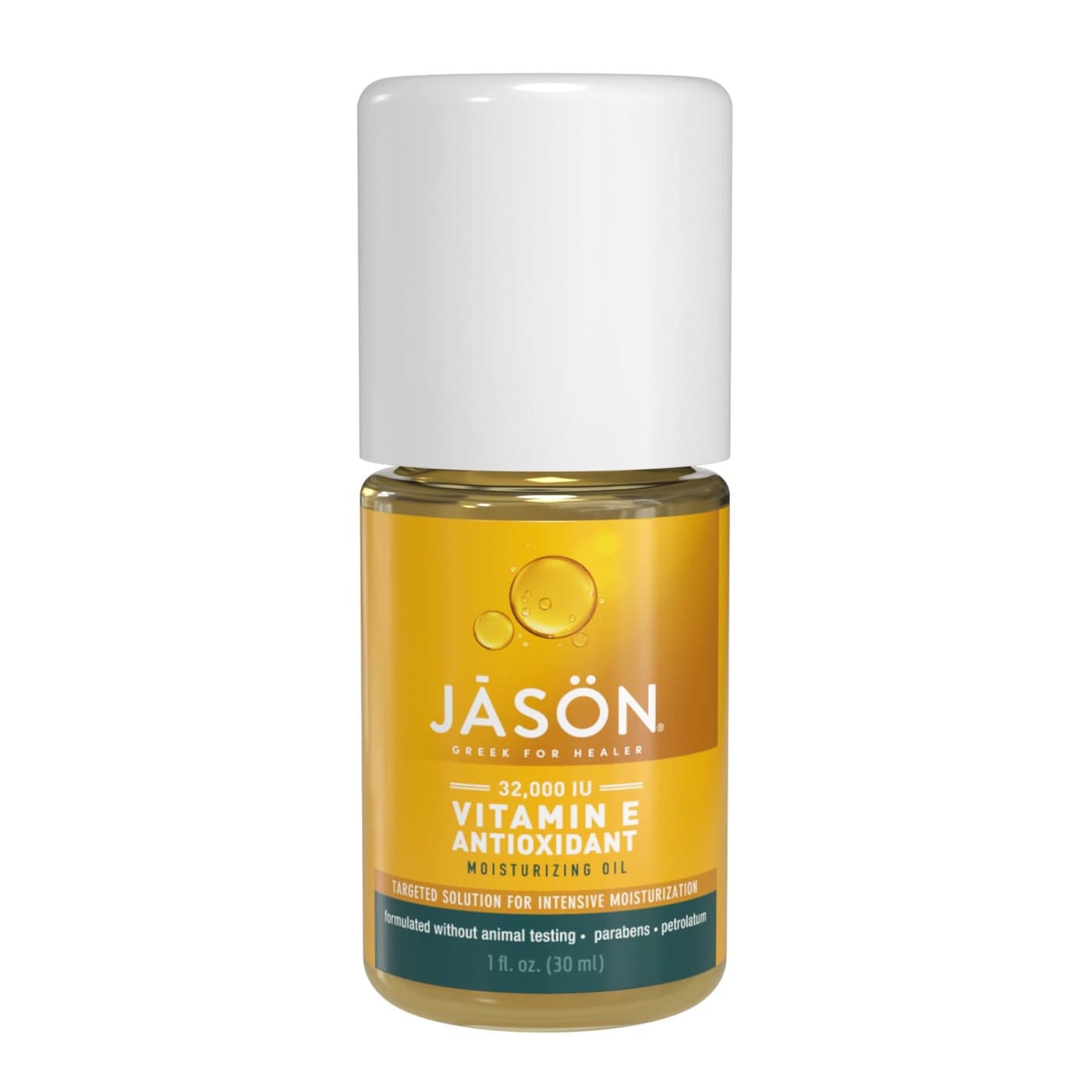JASON Vitamin E 32000 IU Moisturizing Oil For Targeted Solutions 1 Fluid Ounces