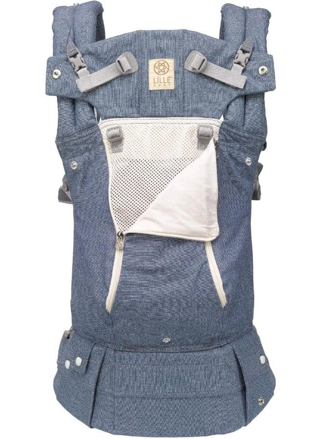 LILLEbaby Baby Boy's The Complete All Seasons Six Position 360° Ergonomic Baby & Child Carrier One Size Chambray