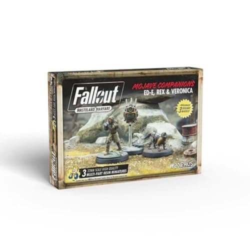 Modiphius Fallout Wasteland Warfare EdE Rex and Veronica Multi