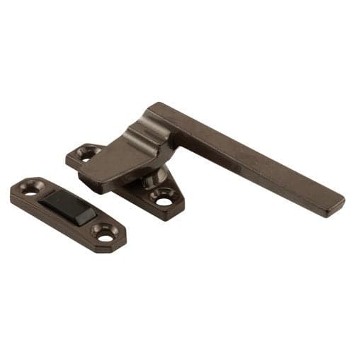 PrimeLine H 3599 RightHanded Bronze Casement Locking Handle with Offset Base Single Pack