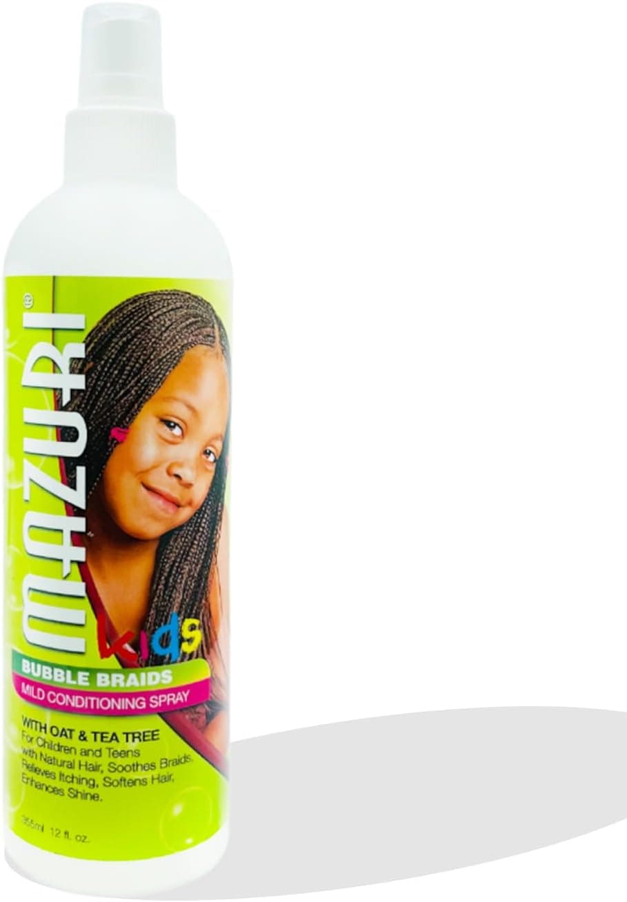 Mazuri Kids Bubble Braids Mild Conditioning Spray 355 ml