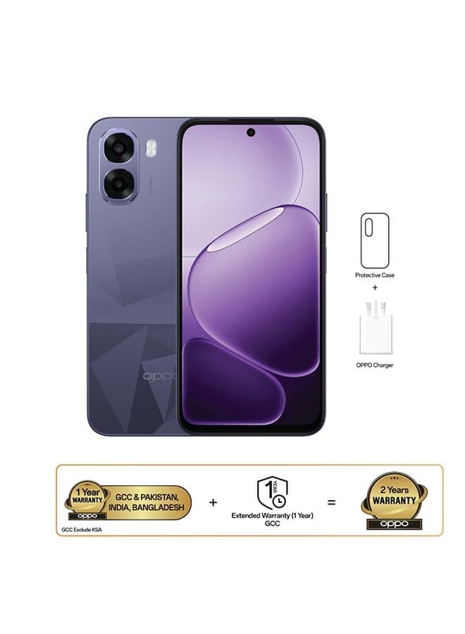 A6t Dual SIM 5G Crystal Violet 6GB RAM 256GB - Middle East Version