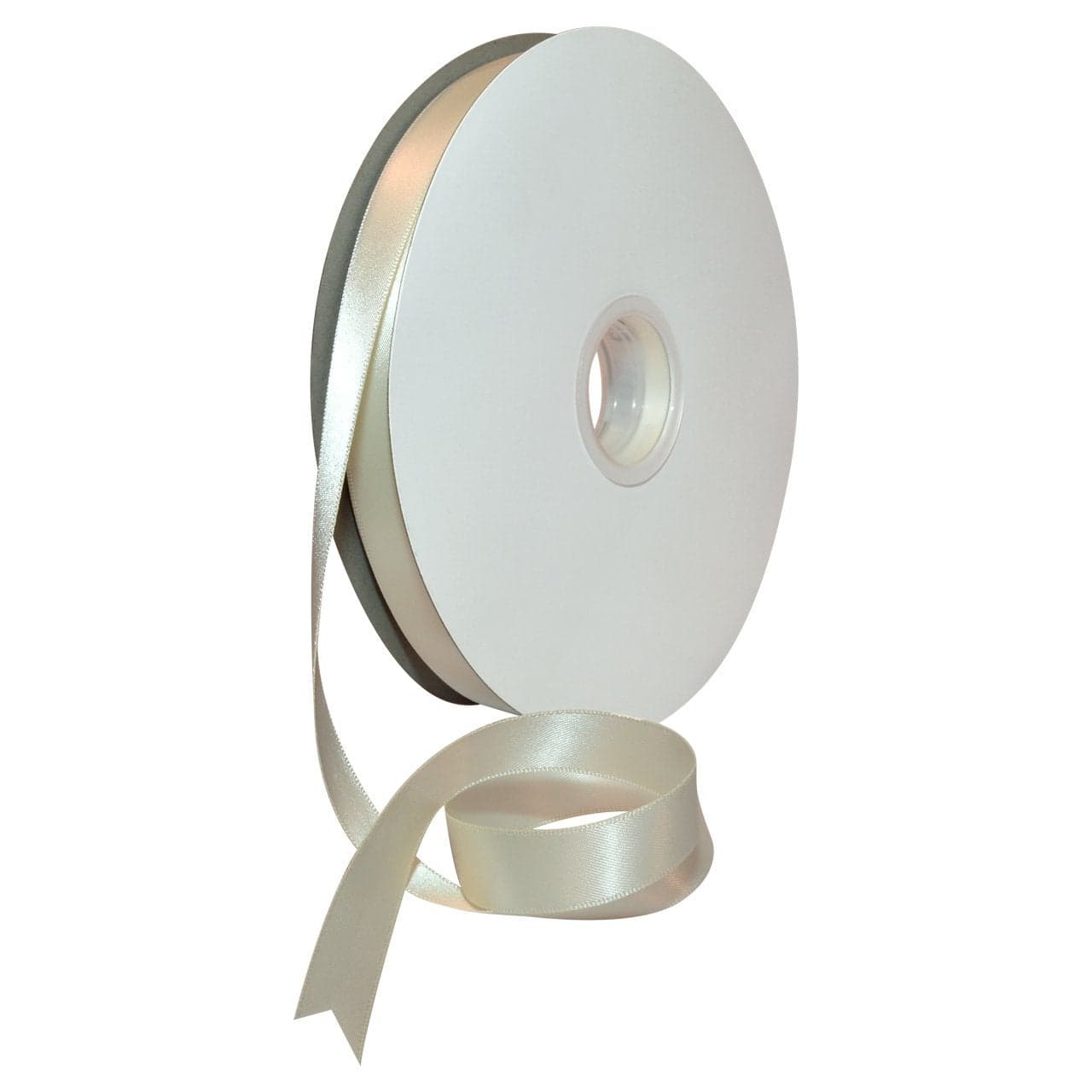 Morex Ribbon Double Face Satin Ribbon 58 X 100 YD Antique White Ribbon for Gift Wrapping Birthday Gift Cards Satin Dress for Women Silk Ribbons for Crafts Wedding Gifts for Couple