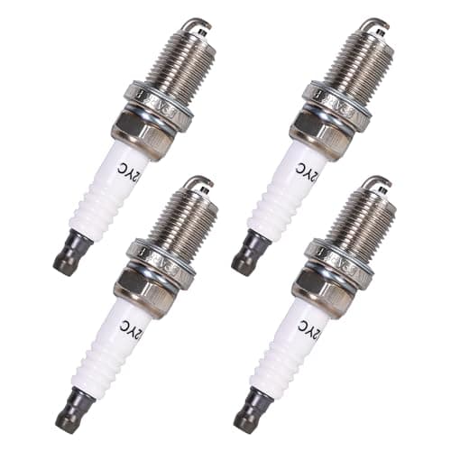 RC12YC Spark Plug 4Pack for Briggs and Stratton 491055 491055S 692051 792015 72347GS 805015 499608 491055T 694385 5066 Kohler 12 132 02S Lawn Mower Engine