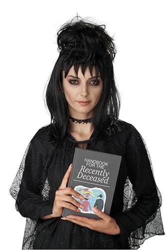 California Costumes Beetle Girl Adult Halloween Wig Black