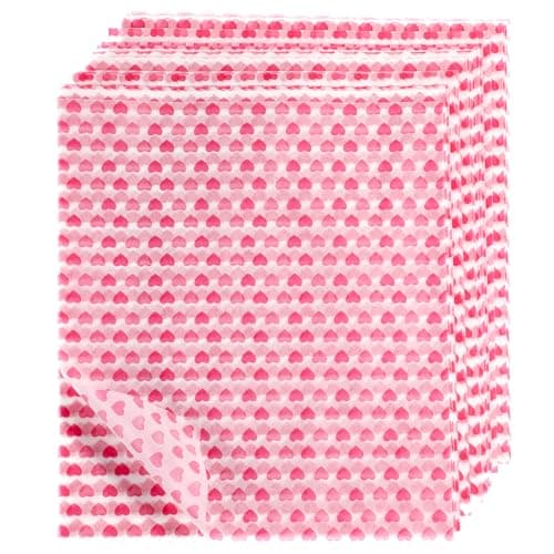 50PCS Wax Paper Sheets for Food, 9.8x8.5" Sandwich Wrapping Papers, Greaseproof Waterproof Non-Stick Deli Paper Sheets for BBQ, Picnic, Festival Party, Festival and Outdoors