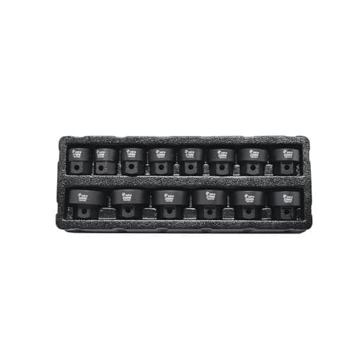 Astro Tools 78214 14pc 1/2" Drive 17-30mm Low Profile Nano Impact Socket Set - No Skips