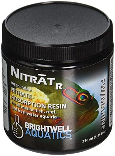 Brightwell Aquatics ABANITR250 Nitrat-R Resin Filter Media for Aquarium, 250-ml