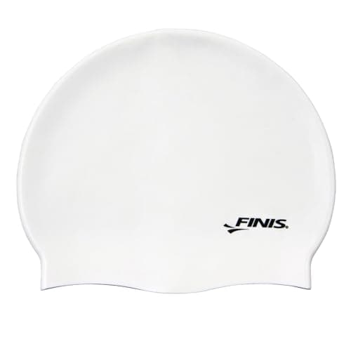FINIS Silicone Swim Cap (White)