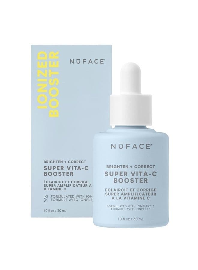 Super Vita-C Booster Serum – Dark Spot Diminishing Face Serum for Facial Toning Device, 1 Fl Oz