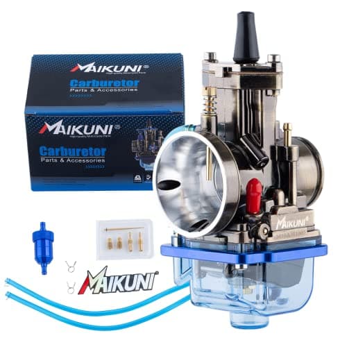 PWK Carburetor 21mm Performance Upgrade Racing Carburetor with Carb Jets Universal 50cc to 110cc 2T 4T Engine Dirt Bike Motocross Motorcycle Scooter ATV Quad