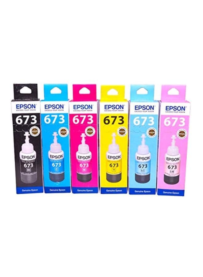 6-Piece Ink Set Multicolour