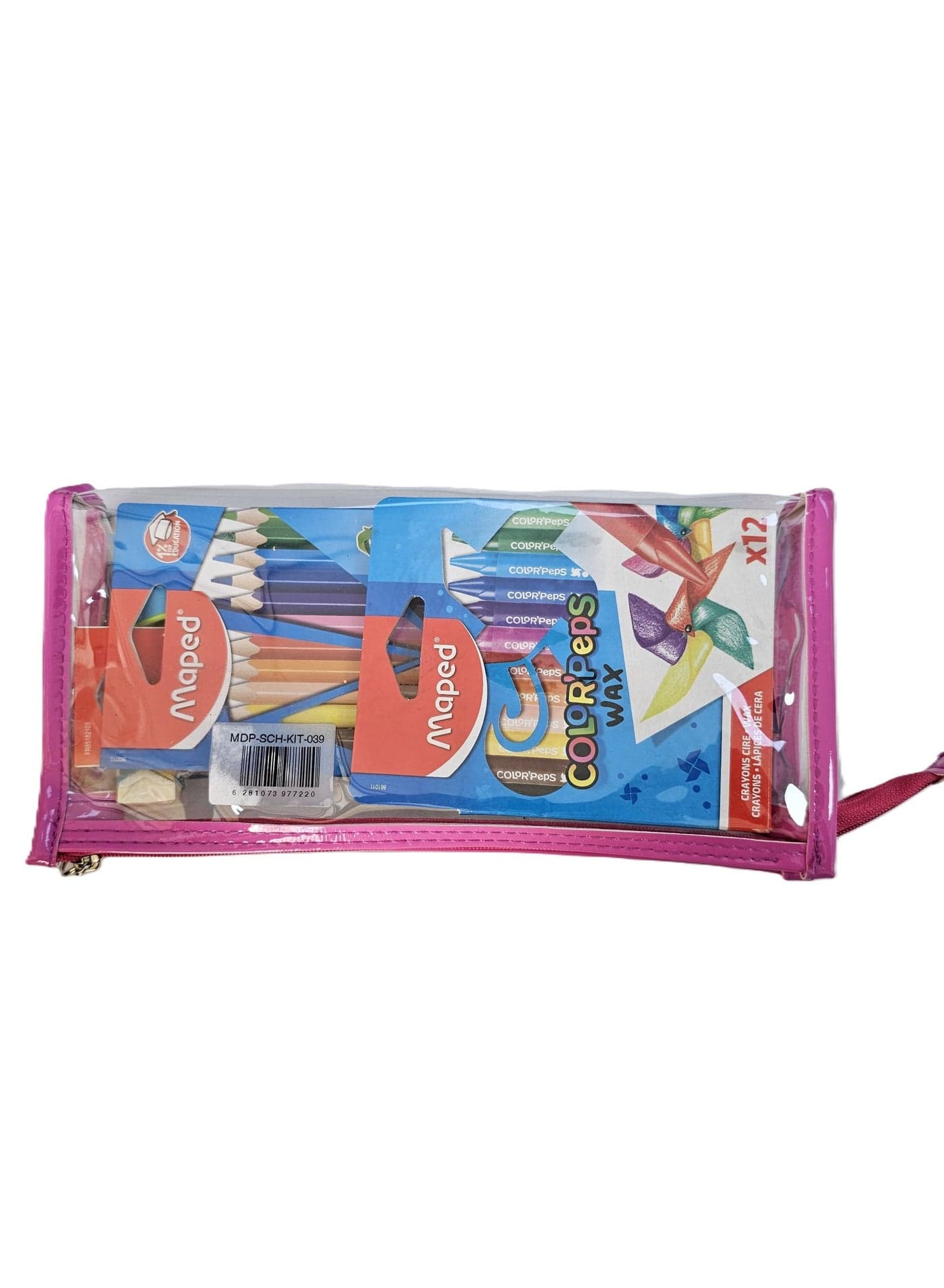 Maped All In One School Stationery Value Pack (Set of 6) Assorted Colors
