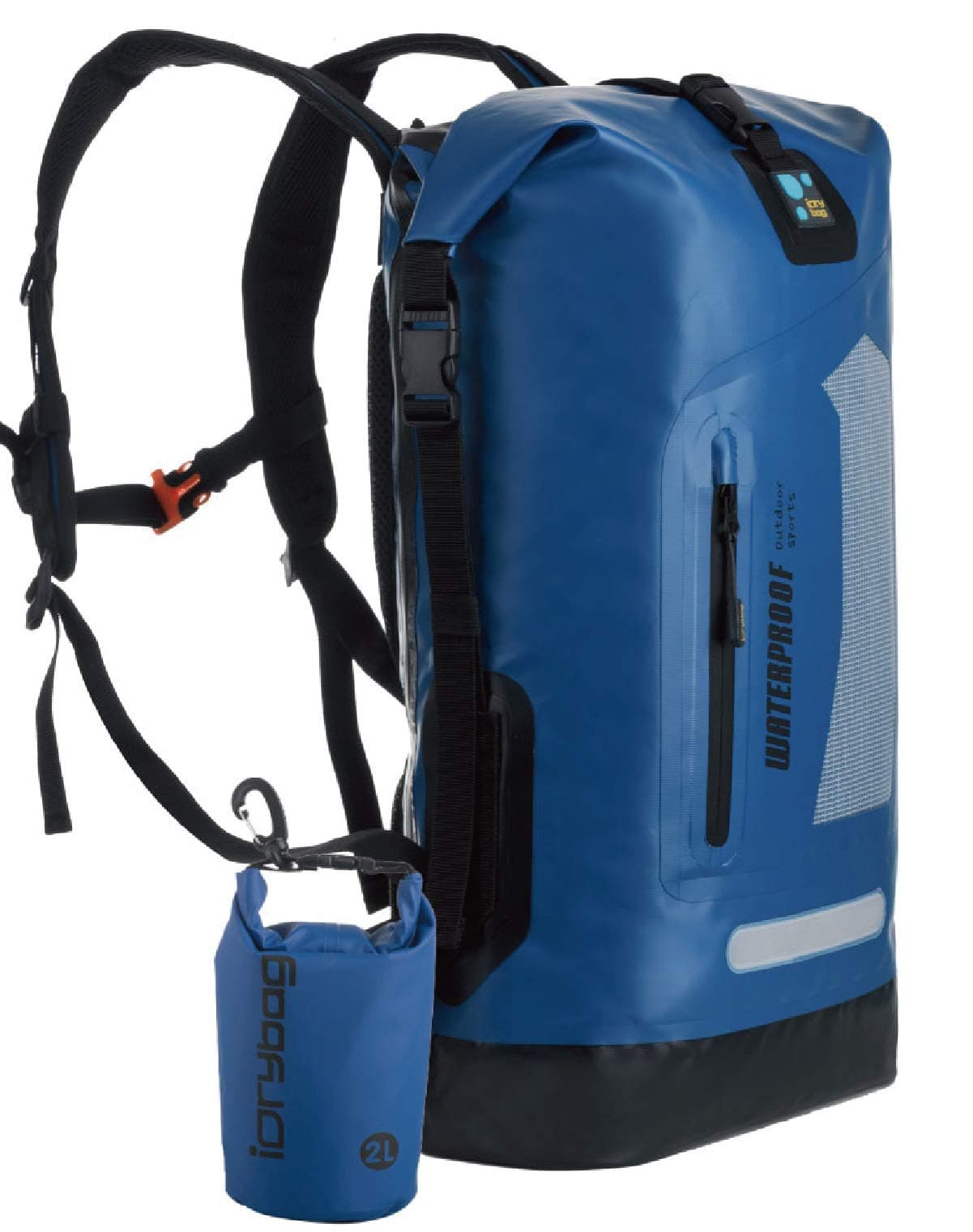 IDRYBAG Waterproof Backpack for Men 20L/30L/40L, Floating Dry Bag Kayak, Dry Backpack Hiking
