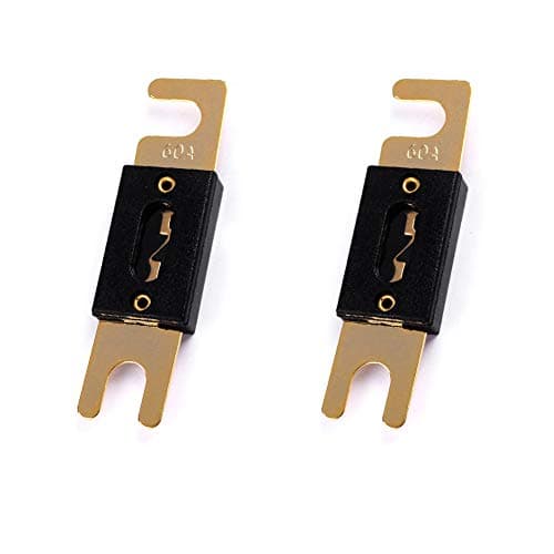 LEIGESAUDIO 60Amp ANL Fuses Gold Plated Fuse 2 Pack 60Amp