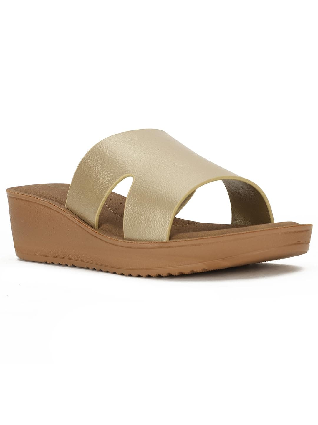 Bata Quincin Women's Gold Heels - 4 UK (6718243)