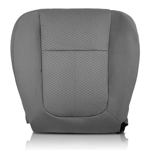 AUTOKAY Gray Driver Bottom Seat Cover Steel Fits for Ford F-150 2011 2012 2013 2014