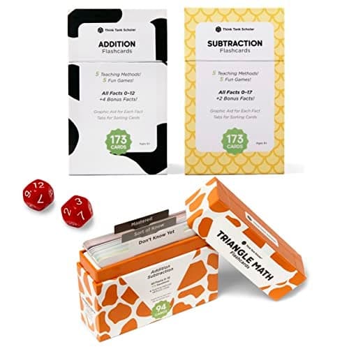 Ultimate Addition Subtraction Math Mastery Flash Cards Bundle 722 Equations All Facts 012 for Engaging K3rd Grade Learning Fact Family SingleFact Cards ColorCoded Graphic Illustrations