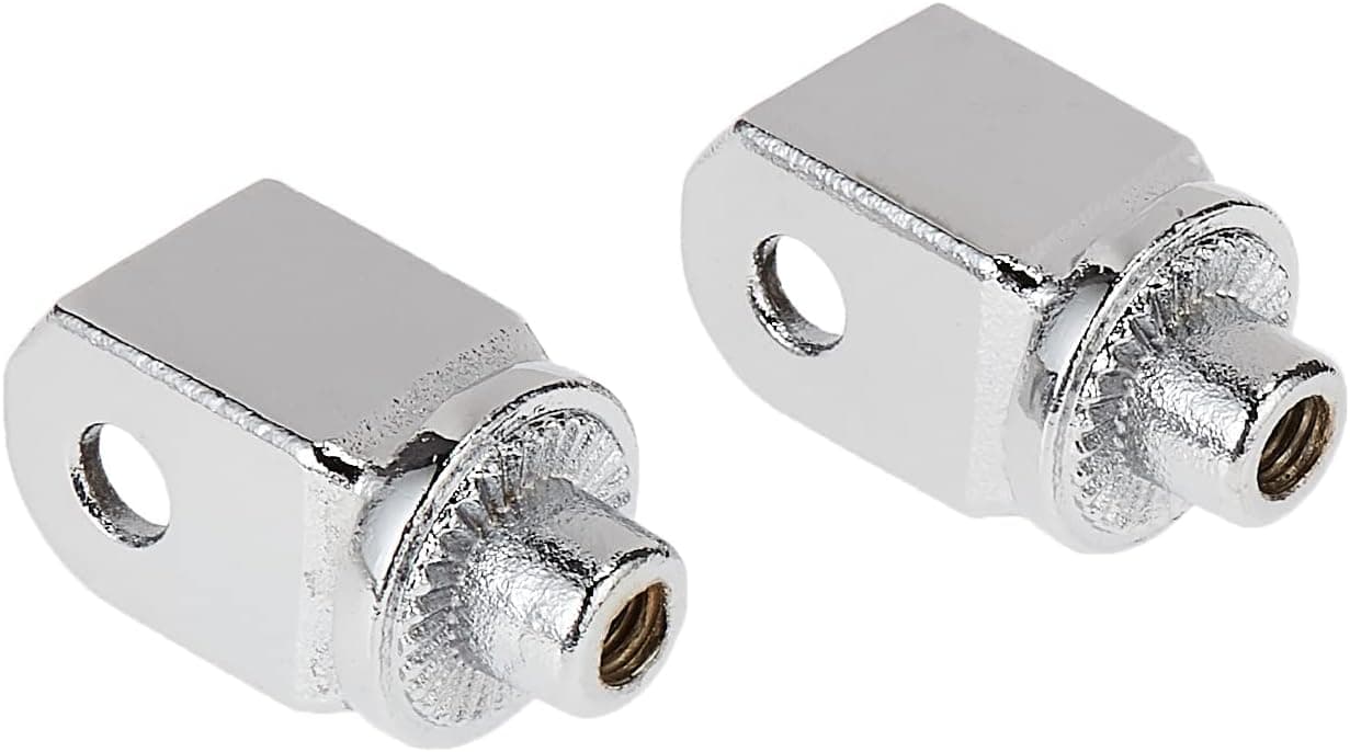 Kuryakyn 8815 Chrome Splined Male Mount Peg Adapters for Honda Motorcycles (1996-2018)