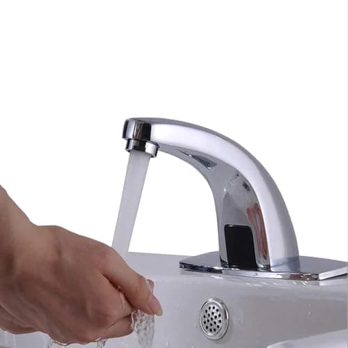 Bharat Photon Indian Premium Automatic Sensor Tap | 9887290763 2 Years Warranty | Easily serviceable & Installation Faucet | Touchless Faucet for Basin | Light Weight touchfree Tap | Repairable Tap
