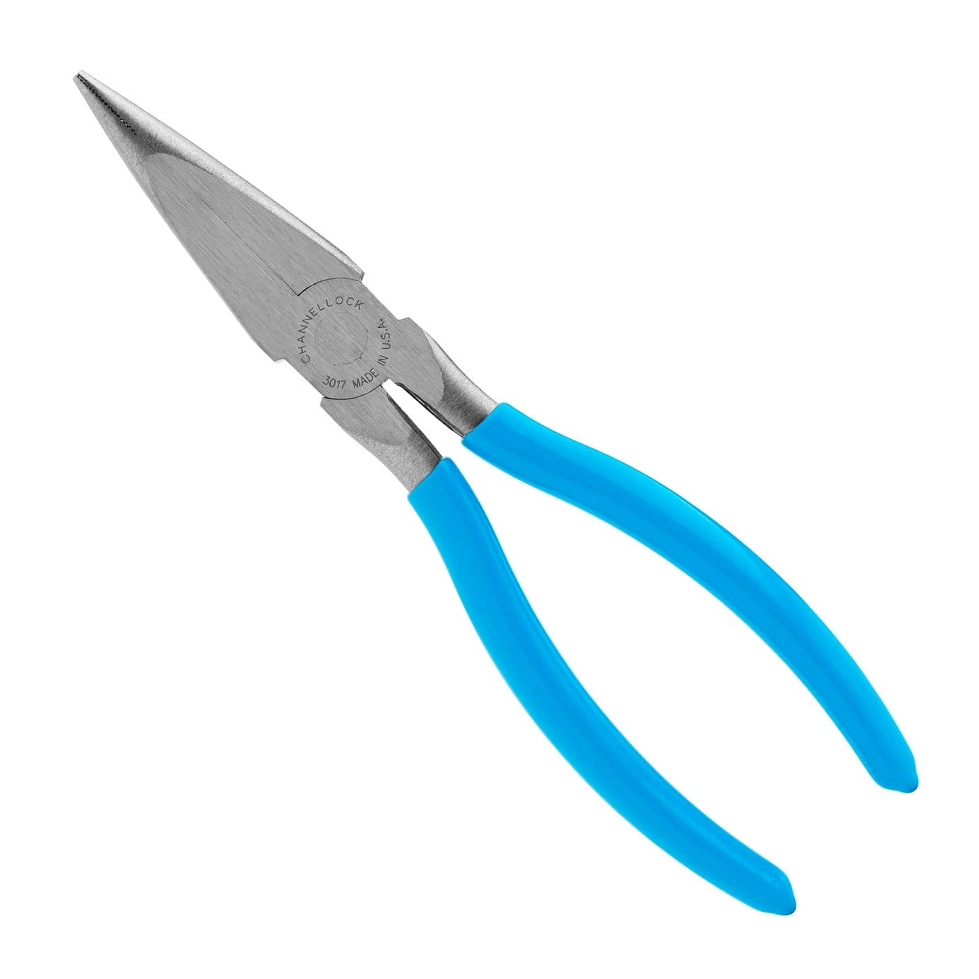 Channellock 3017 8Inch Long Nose Plier Blue